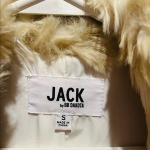 Faux fur vest